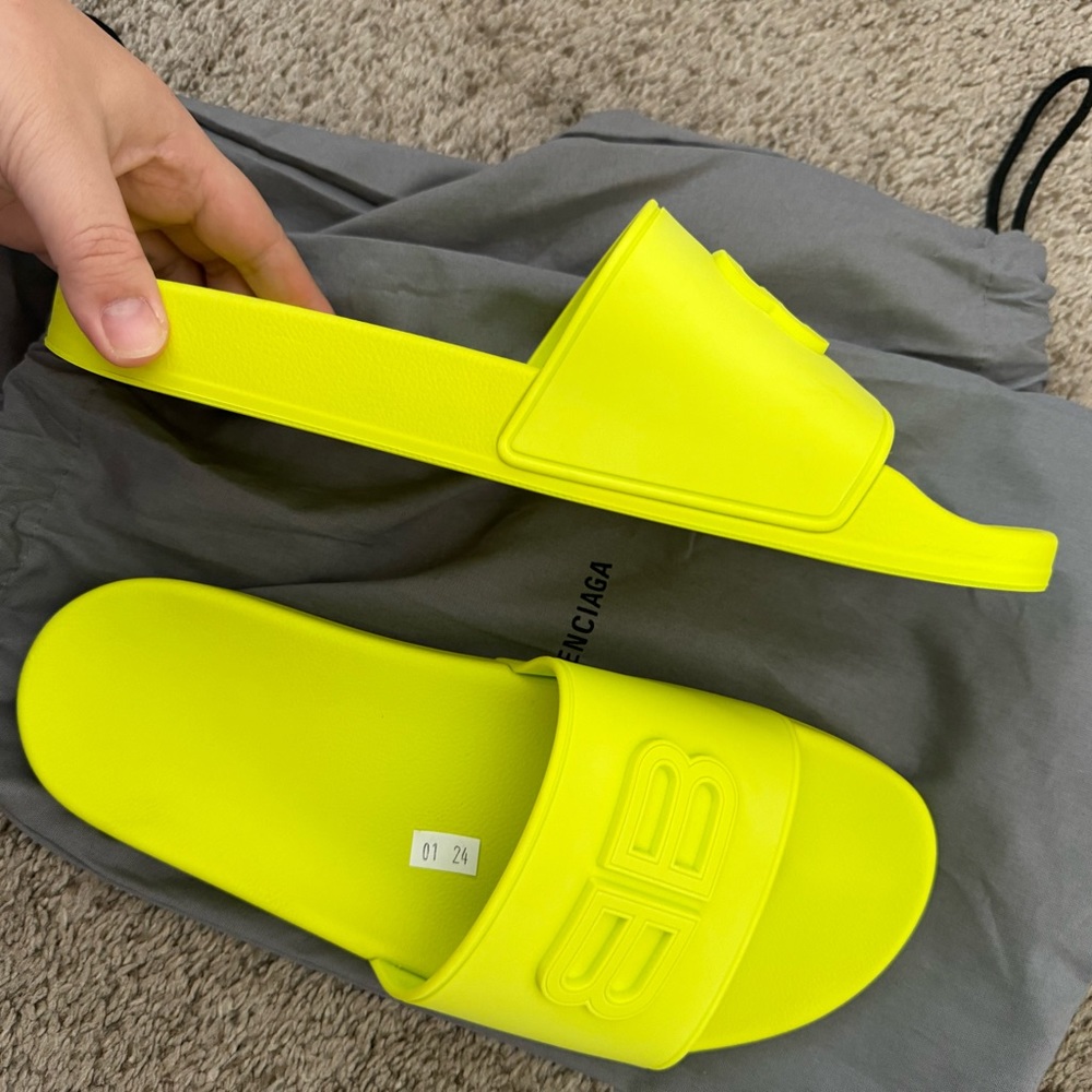 🆕 balenciaga bb pool slide - Picture 4 of 8